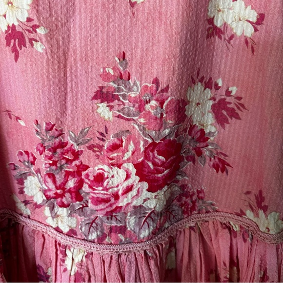 LOVESHACKFANCY  Lockwood Skirt in pink size 00 - Picture 7 of 9